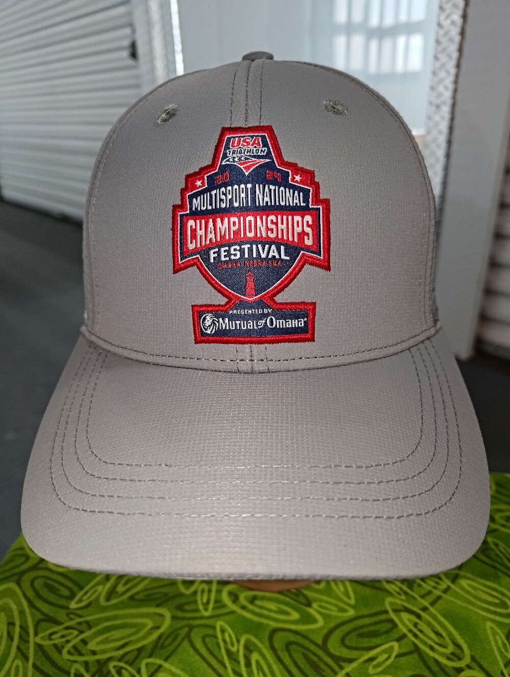 2024 USA Triathlon Multisport National Championships Festival Mesh Snapback Cap